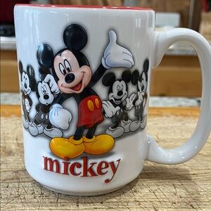 Disney Parks authentic original Mickey Mouse 3D mug